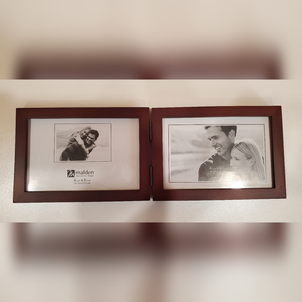 Malden Walnut Concepts Double 4x6 Horizontal Frame New